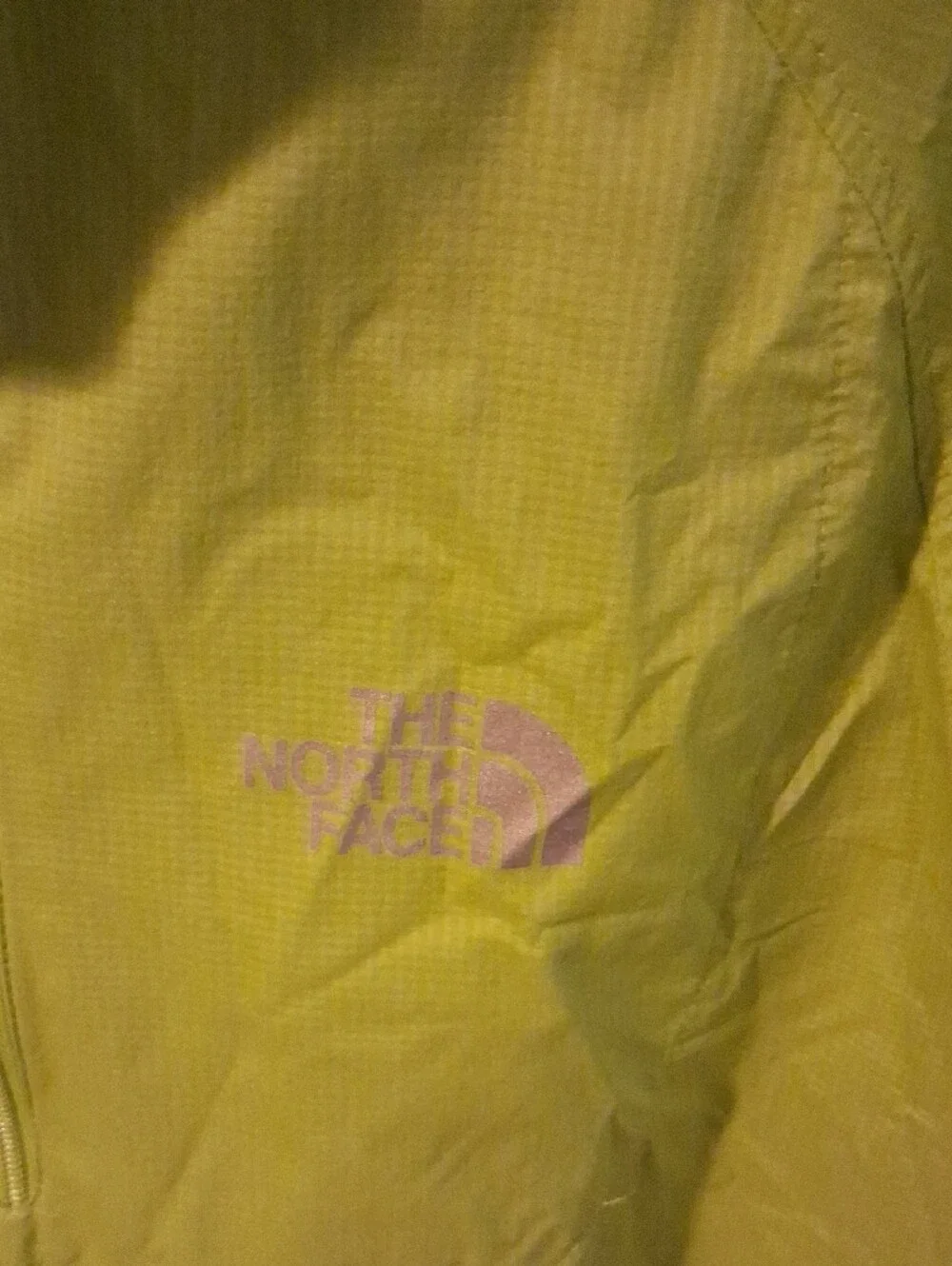 The North Face Men's High-Visibility Lime Green Windbreaker